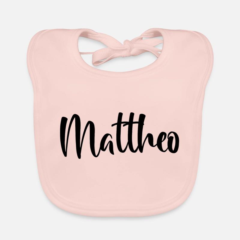 Nom - Mattheo Bavoir bio Bébé