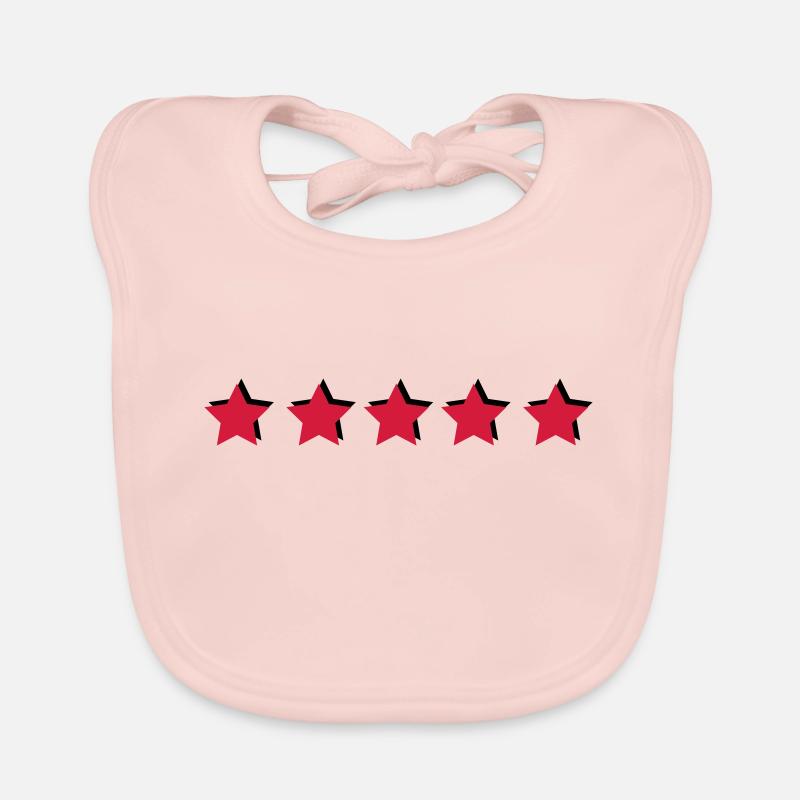 étoiles Bavoir bio Bébé