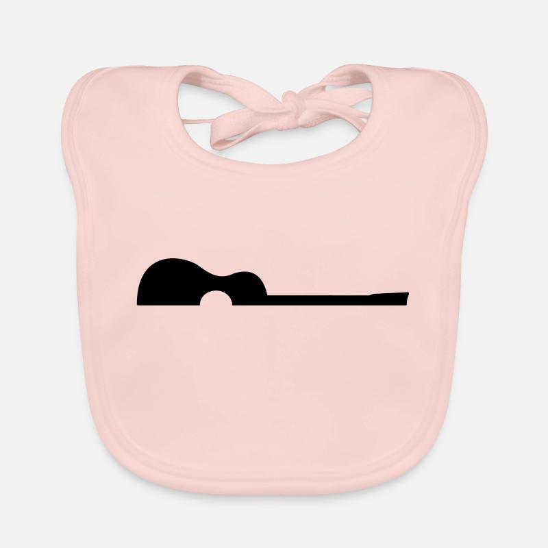 Gitarre Baby Bio-Lätzchen