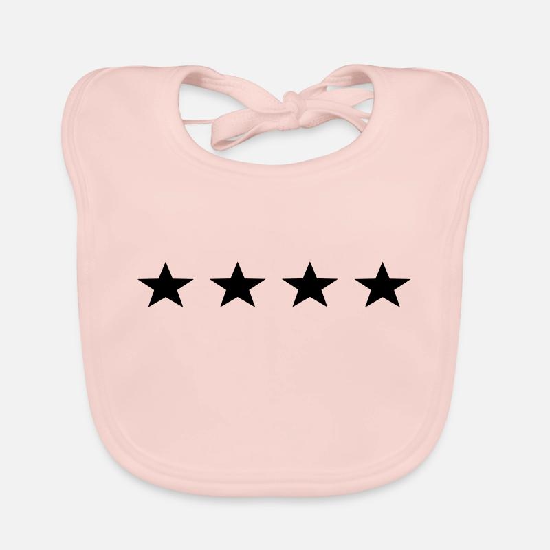 stars Organic Baby Bibs