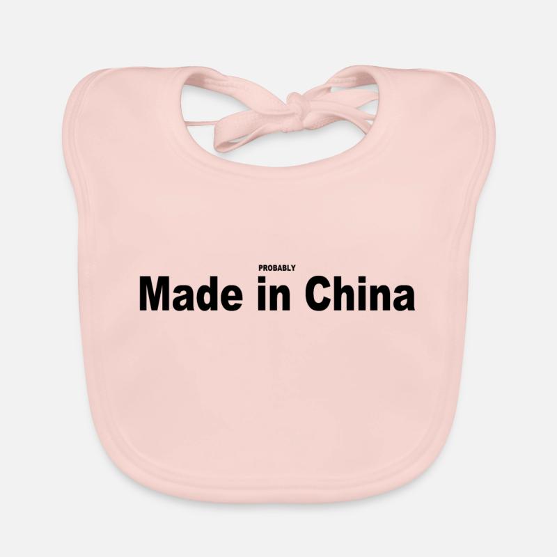Hergestellt in China ( wahrscheinlich ) Baby Bio-Lätzchen