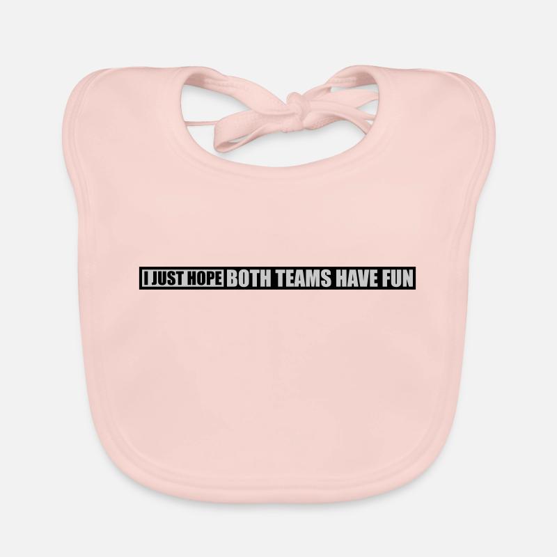 Both Teams Have Fun Organic Baby Bibs