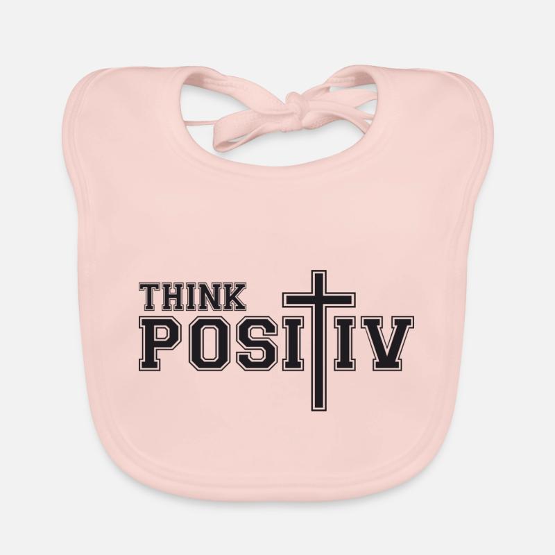 Think Positive Organic Baby Bibs