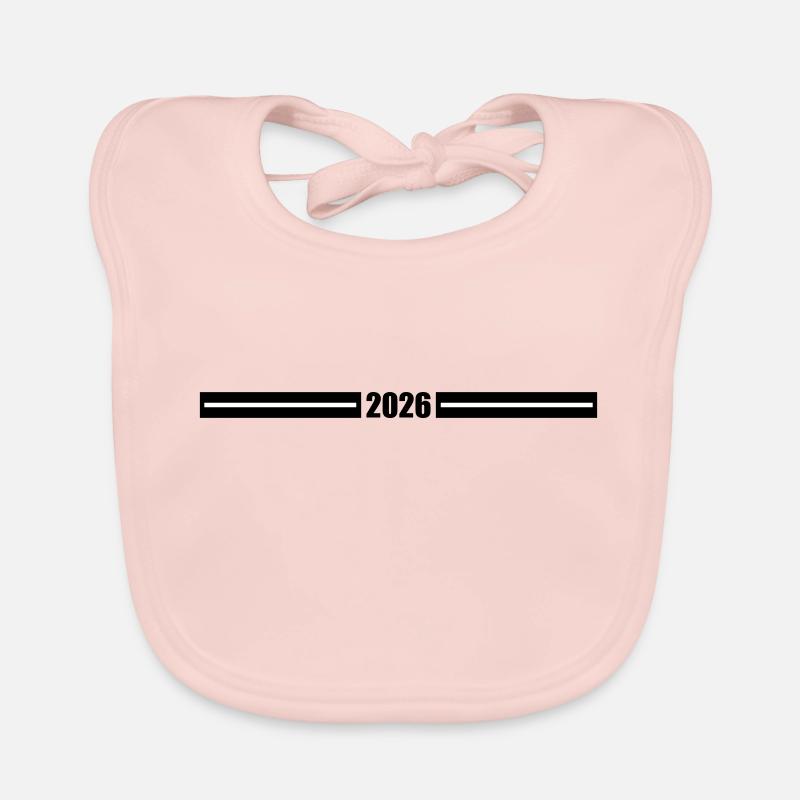 Année 2026 Bavoir bio Bébé
