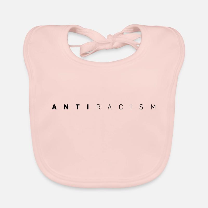 Déclaration contre le racisme Bavoir bio Bébé
