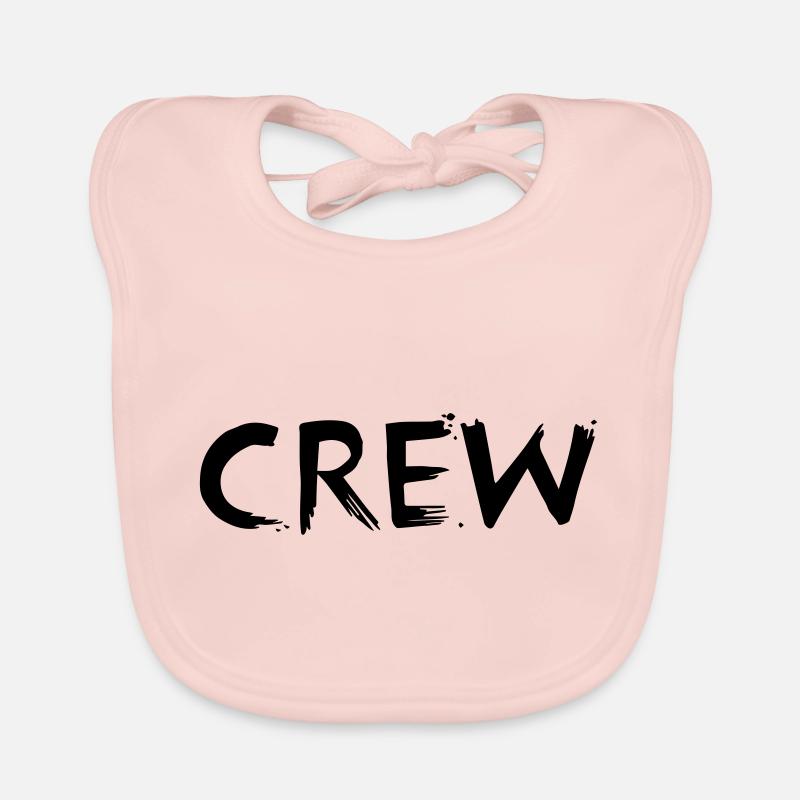 crew - Baby Bio-Lätzchen - Rose