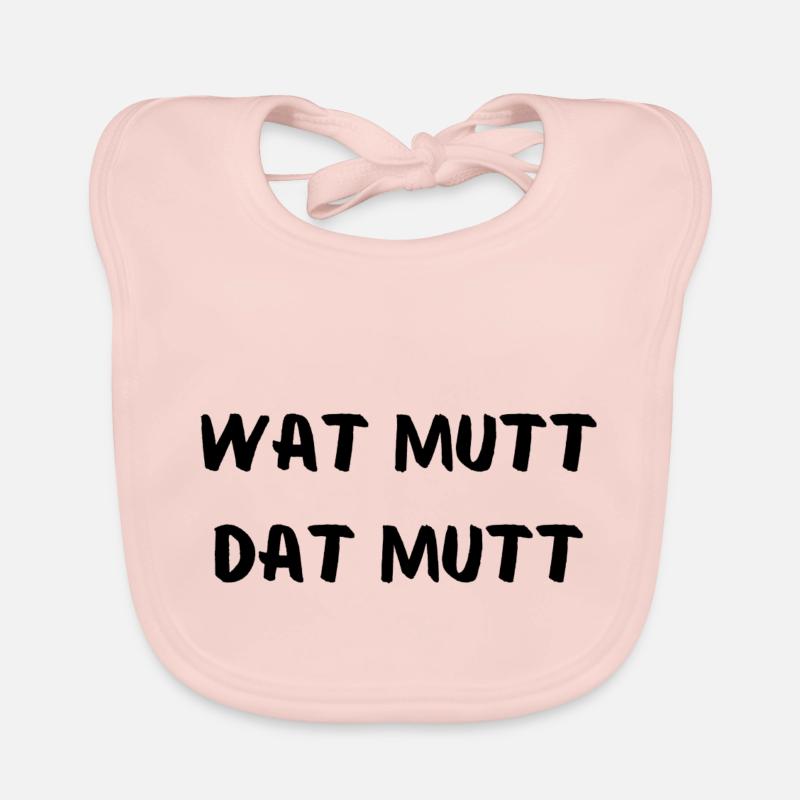 Wat mutt dat mutt Baby Bio-Lätzchen