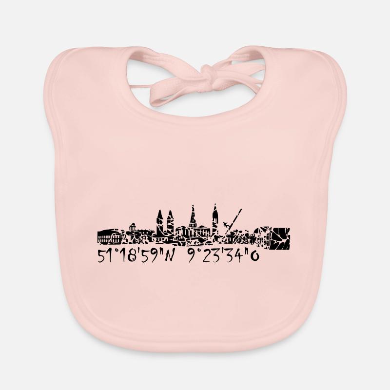 Skyline Kassel Baby Bio-Lätzchen