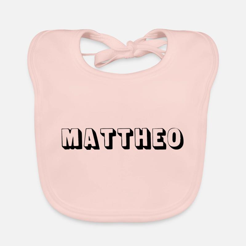 Name - Mattheo Baby Bio-Lätzchen