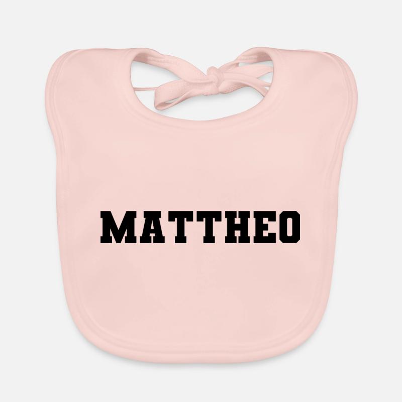 Nom - Mattheo Bavoir bio Bébé