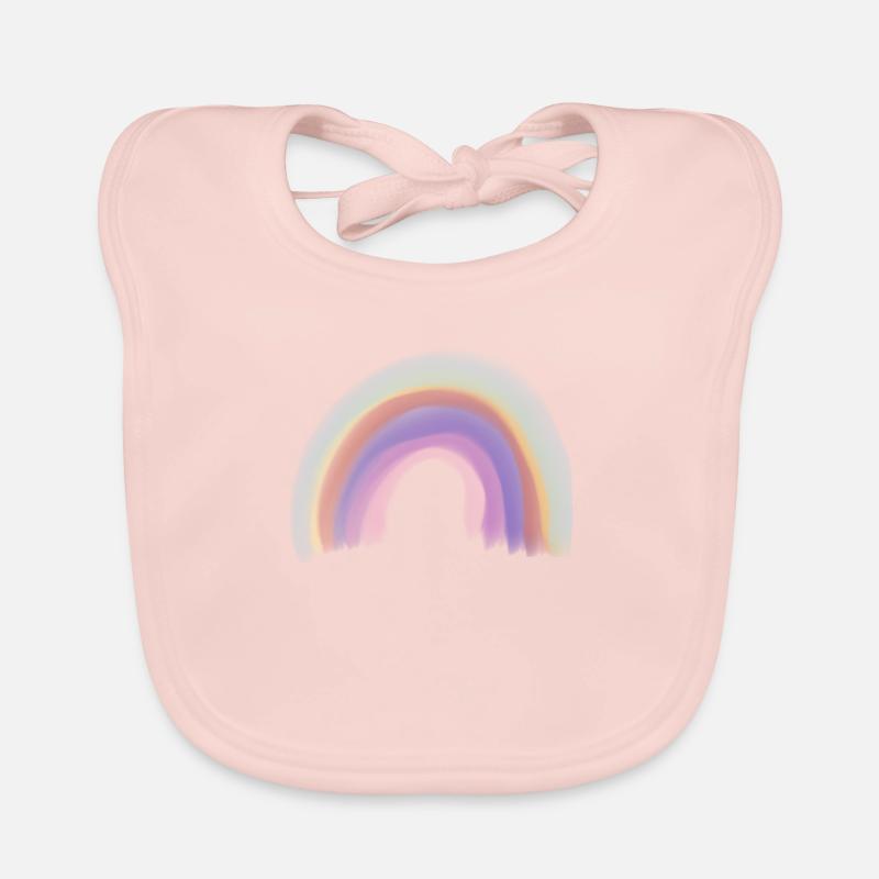 arc en ciel Bavoir bio Bébé