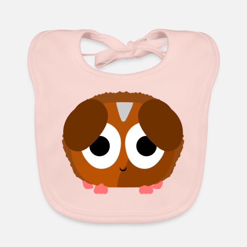 Cochon d’Inde mignon !! Bavoir bio Bébé