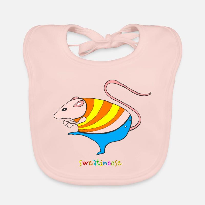 mouse Organic Baby Bibs