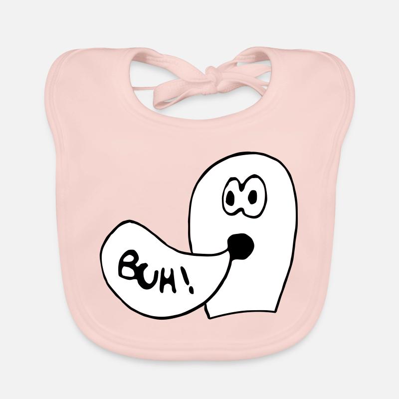 Ghost Buh! Bavoir bio Bébé