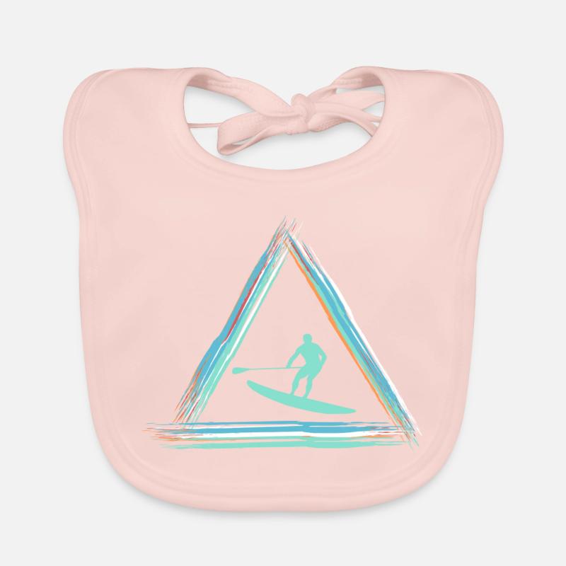 Stand Up Paddle Organic Baby Bibs
