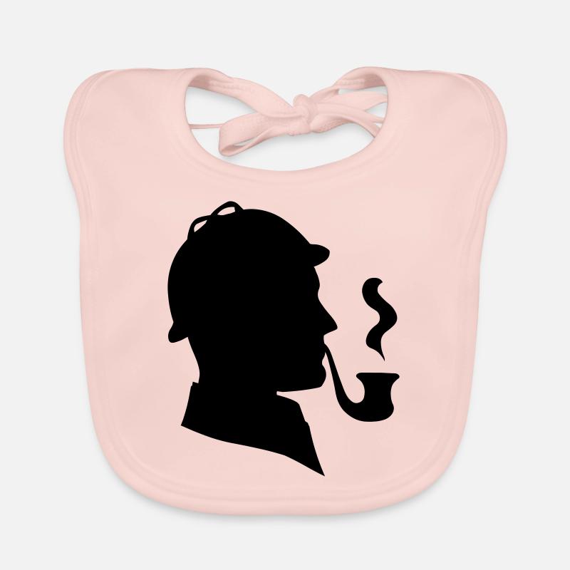 Sherlock Holmes Organic Baby Bibs