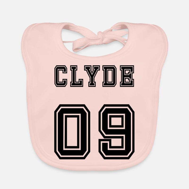 Clyde back Organic Baby Bibs
