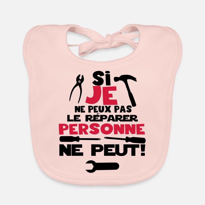 si je ne peux pas Bavoir bio Bébé