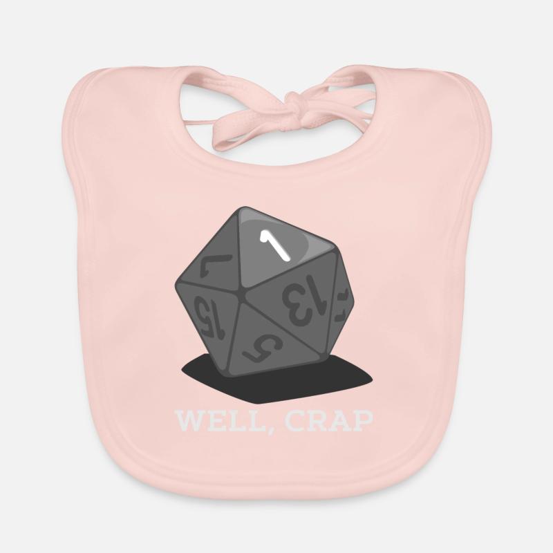 Tabletop RPG RP W20 board game DSA P & P Organic Baby Bibs