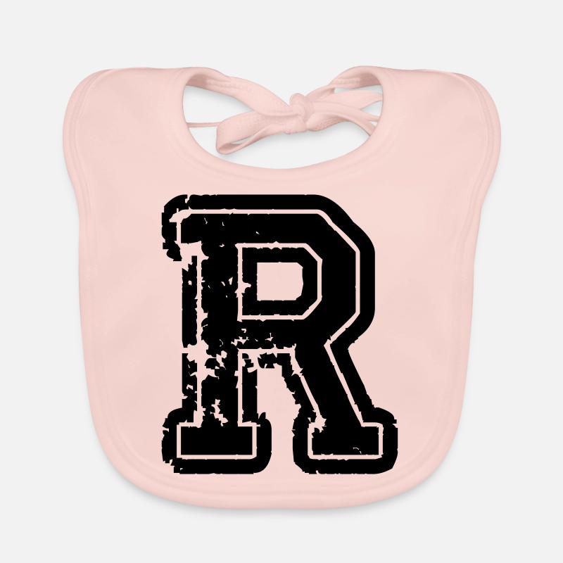 buchstabe_r Baby Bio-Lätzchen