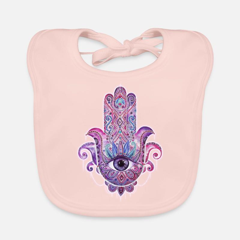 Hamsa Organic Baby Bibs
