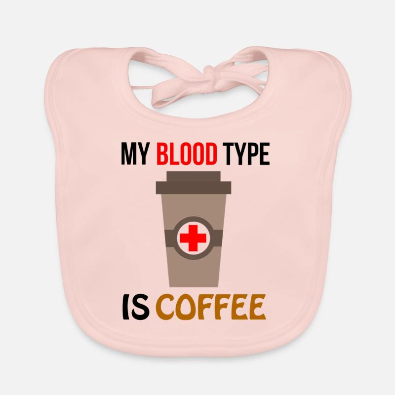 Coffee, Coffee, Coffee, Coffee, Coffee, funny Organic Baby Bibs