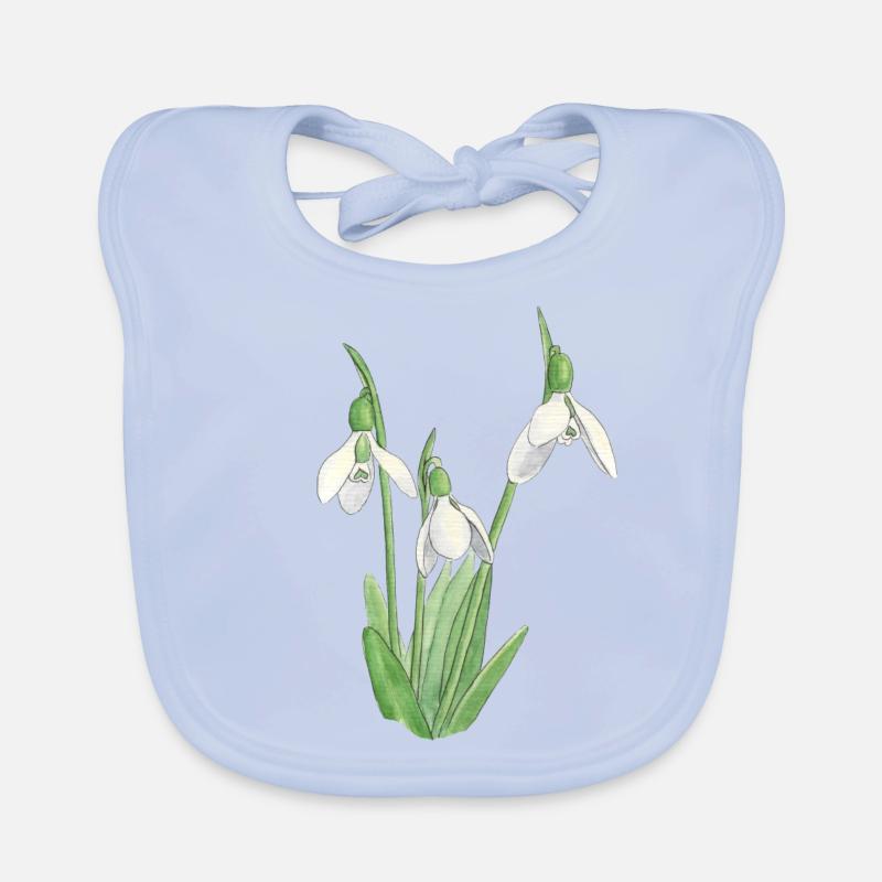 Snowdrop Organic Baby Bibs