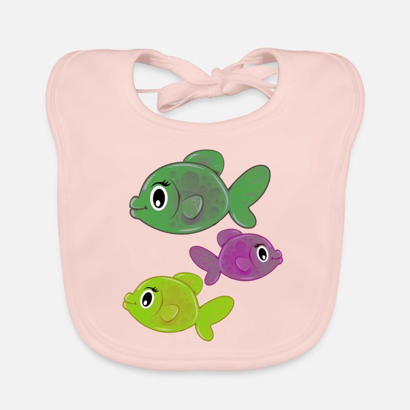 Pisces Organic Baby Bibs