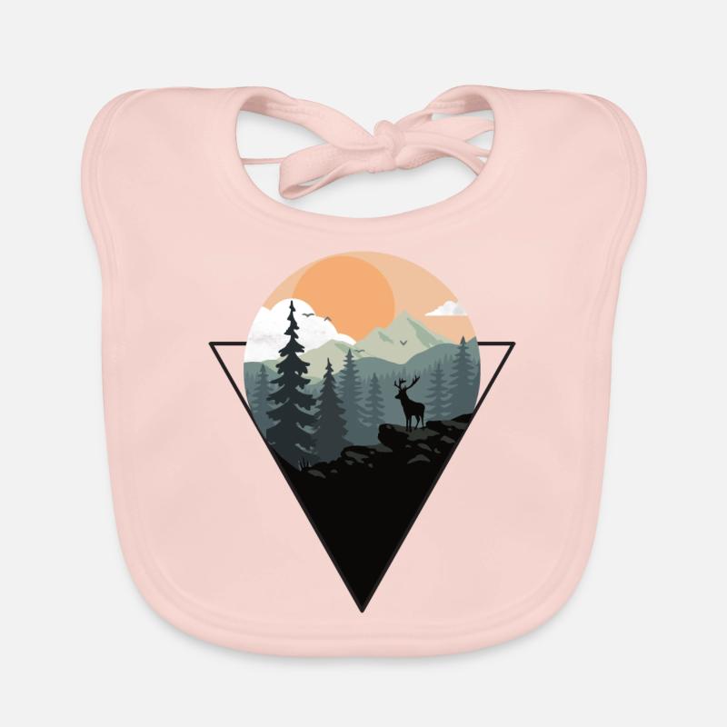 Landschaft Baby Bio-Lätzchen