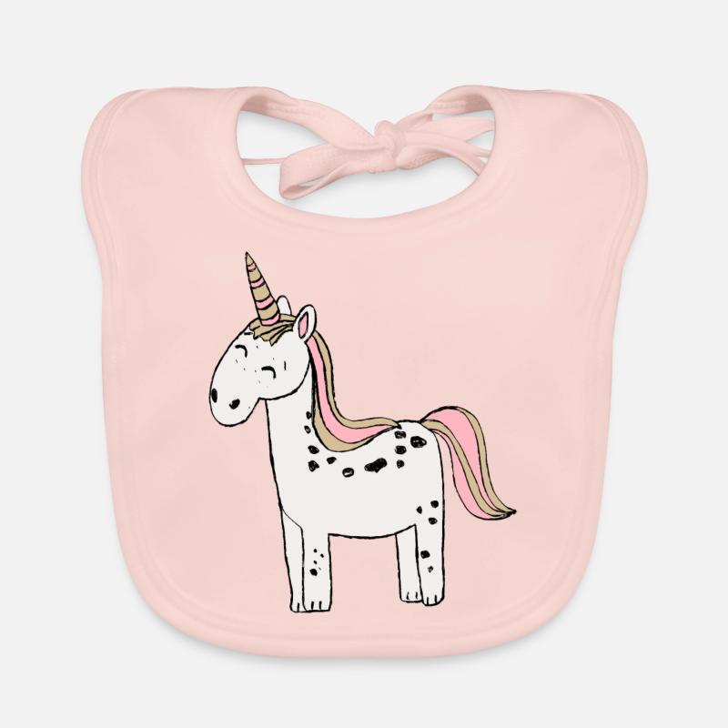 Unicorn Organic Baby Bibs