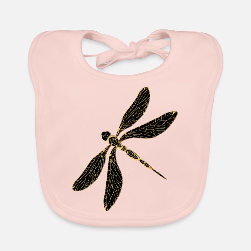 Libellule Bavoir bio Bébé