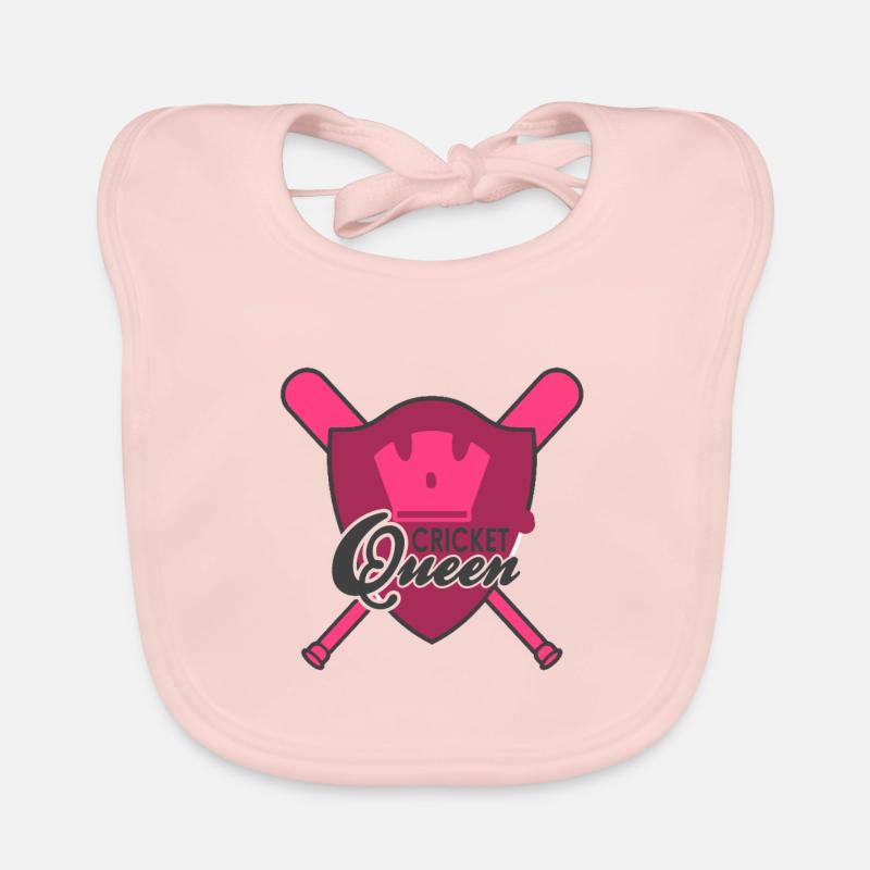 Cricket cricketer cricket sport gift Organic Baby Bibs