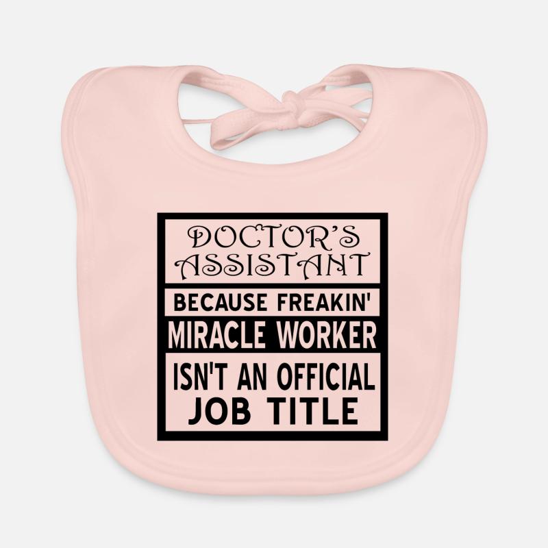 Physician Assistant Organic Baby Bibs