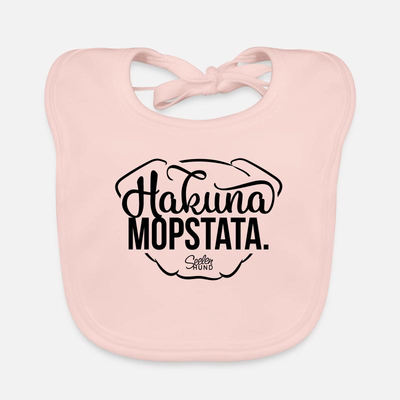 Hakuna Mopstata Baby Bio-Lätzchen