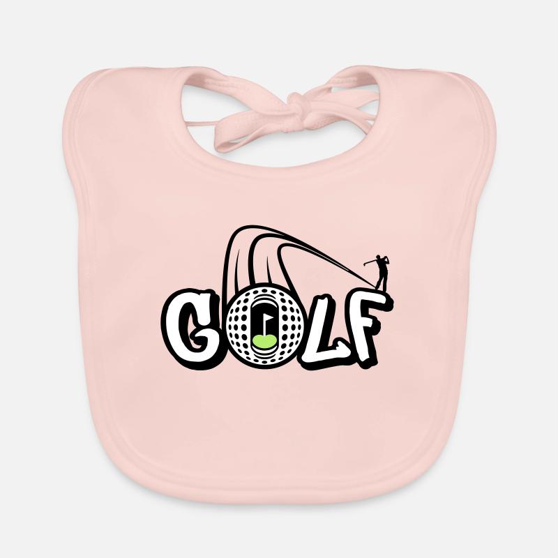 Golf Style Bavoir bio Bébé