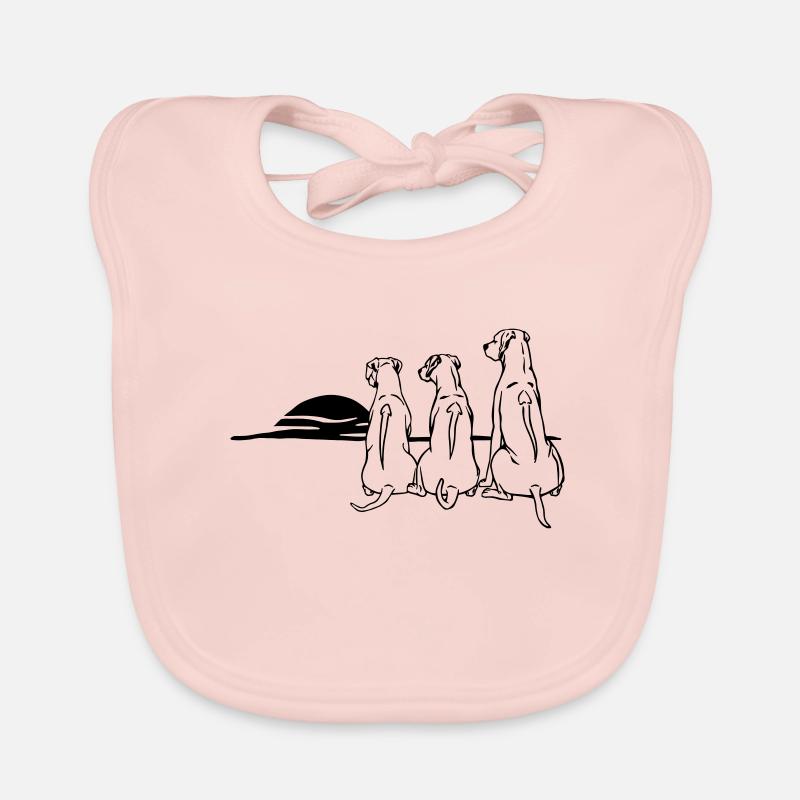 3 Ridgeback Bavoir bio Bébé