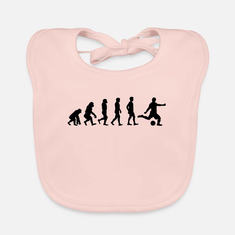 évolution du football Bavoir bio Bébé