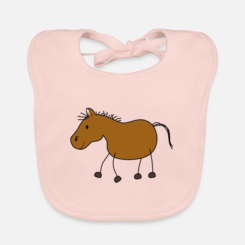 Chevalin Bavoir bio Bébé