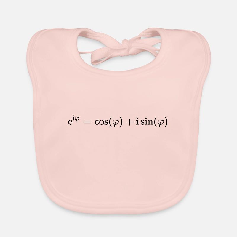 Euler's identity Organic Baby Bibs