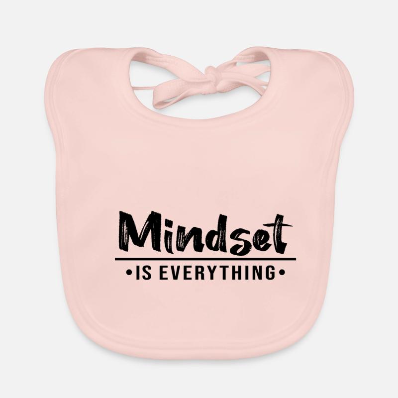 MINDSET IS EVERYTHING Baby Bio-Lätzchen