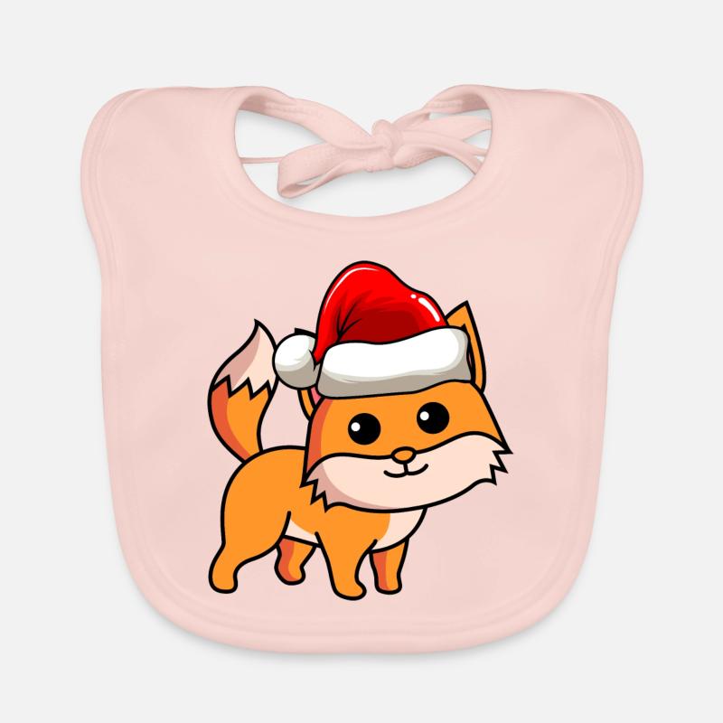 Fuchs Comic Noël Bavoir bio Bébé