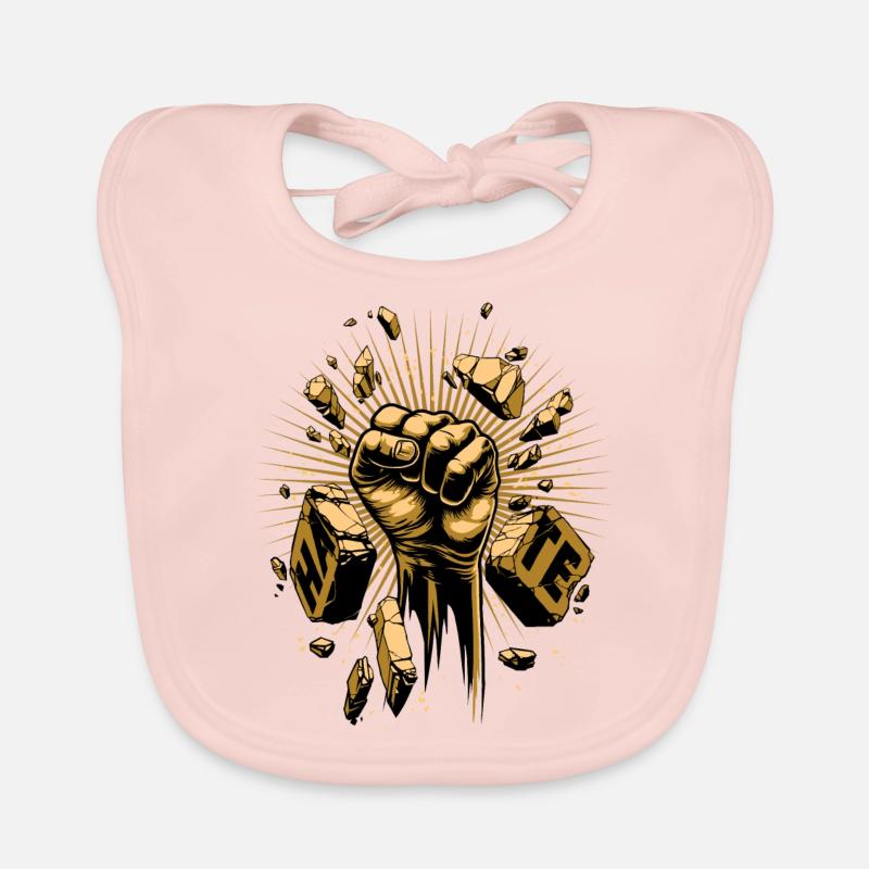 Bekämpfe den Hass Baby Bio-Lätzchen