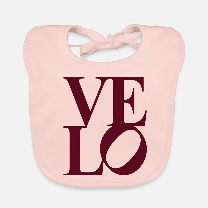 velo - amour Bavoir bio Bébé