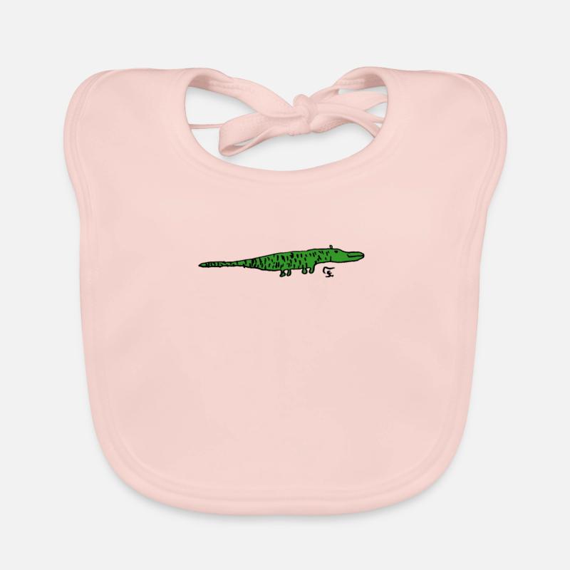 Bébé alligator Bavoir bio Bébé