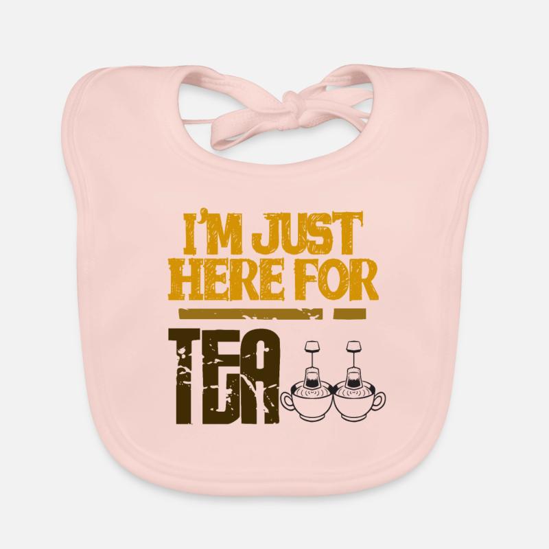 I'm just here for the Tea Baby Bio-Lätzchen