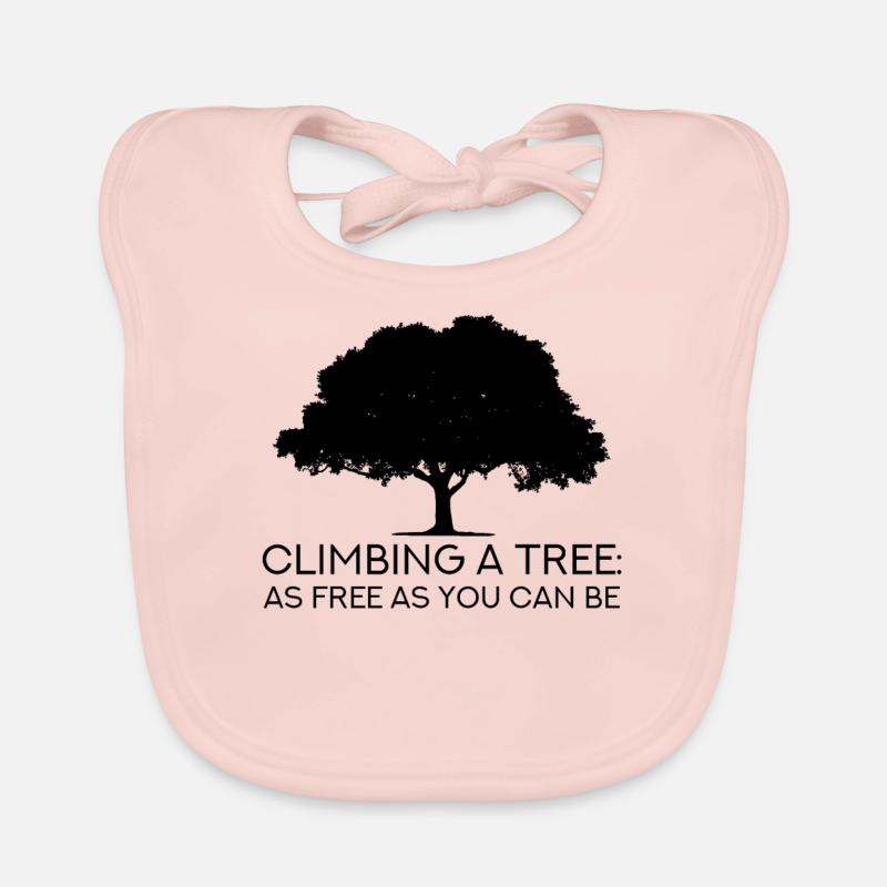 Baumklettern Baby Bio-Lätzchen