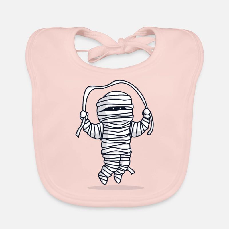 Mummy jumping rope Organic Baby Bibs