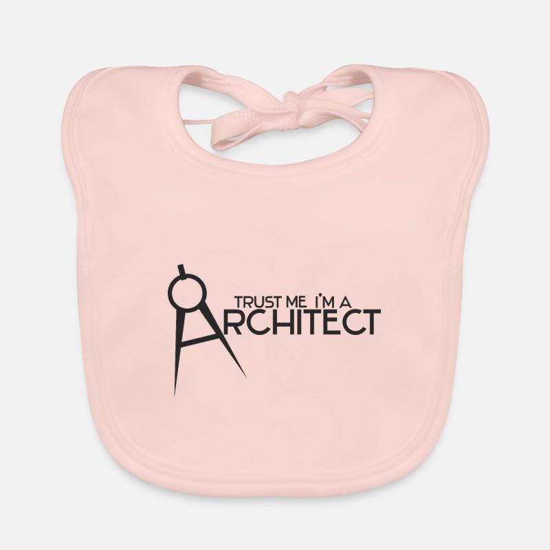 Ich bin ein Architekt! Bau Geschenk Idee Chef Baby Bio-Lätzchen