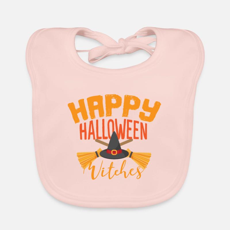 Gratulerer med Halloween hekses hekser kosts heksehatt Økologisk babysmekke