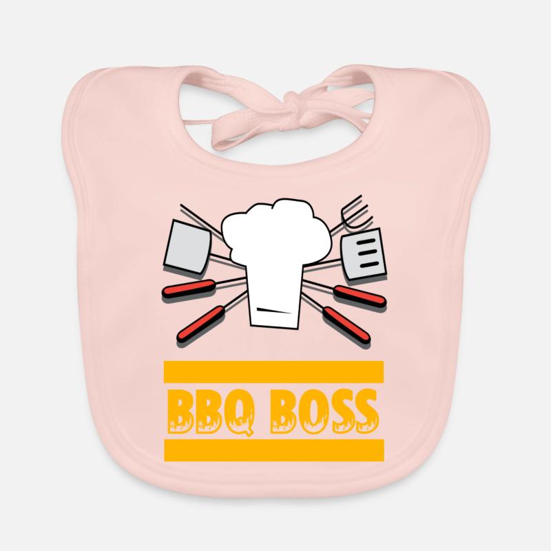 BBQ BOSS gift Organic Baby Bibs
